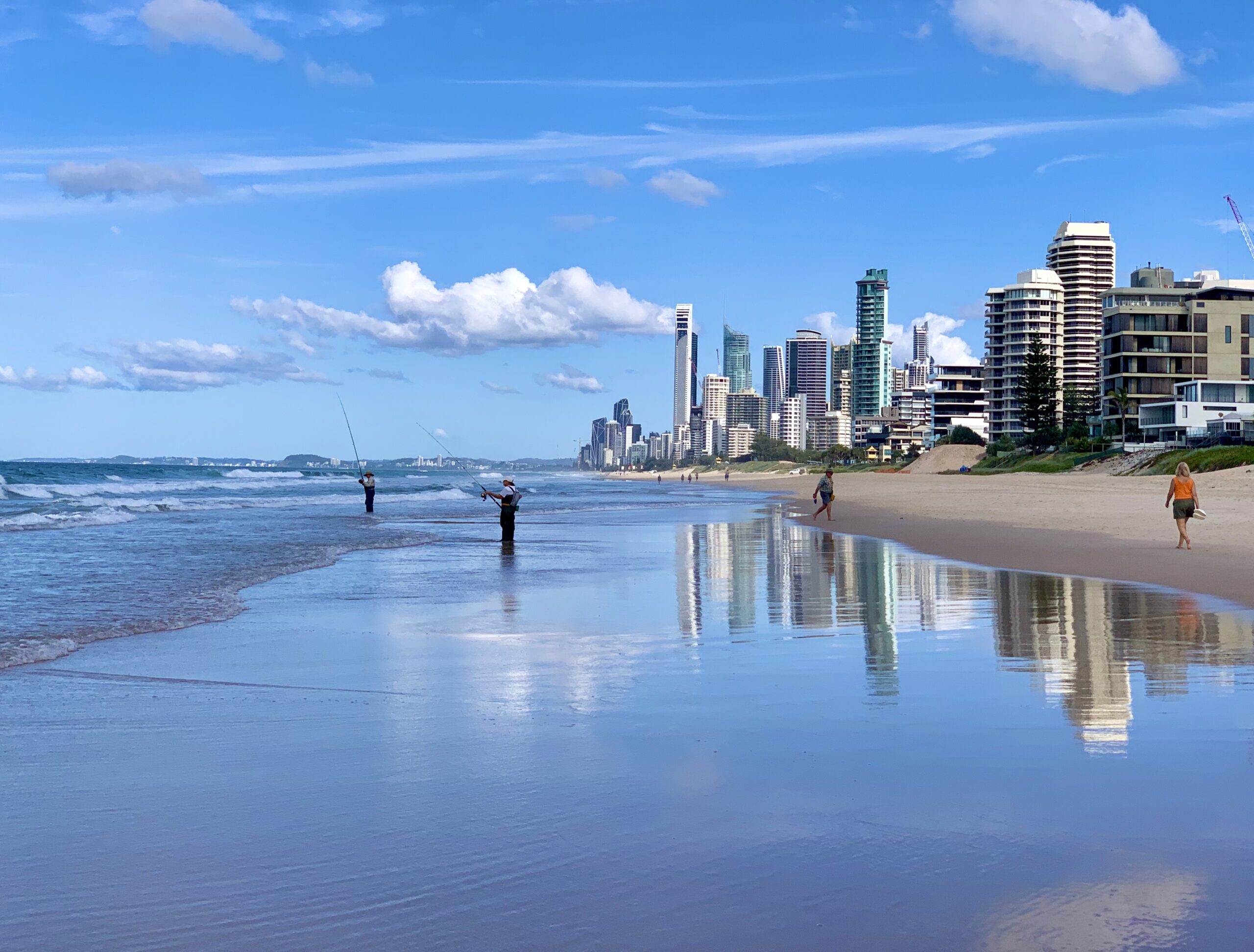 Surfer Paradise beach Gold Coast Queensland